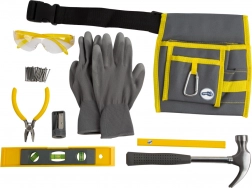 Small Foot professzionális gyerek szerszámos övtáska valódi eszközökkel