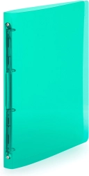 Zöld A4 mappa 4-gyűrűs mechanikával