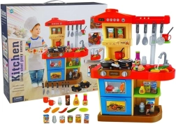 Gyerek konyha hangokkal és fényekkel, működő csappal