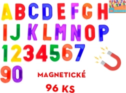 96 darabos mágneses betű- és számszett