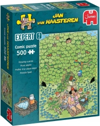 JUMBO puzzle Jan van Haasteren Expert 2: Piknik öröme 500 darab