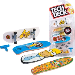 Tech Deck fingerboard készlet 4 mini gördeszkából Ultra DLX Simpsons
