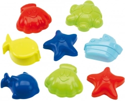 Óceán homokozó formák