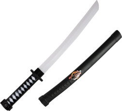 Gyermek ninja szamurájkard fénnyel és hanggal, 56 cm
