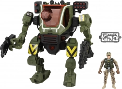 Harci mecha robot effektekkel 26 cm