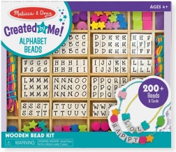 Kreatív gyöngy készlet betűkkel