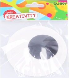 Mozgó, öntapadós szem 10 cm