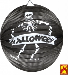 Csontvázas lampion 25 cm