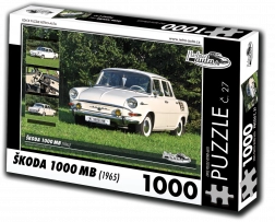 RETRO-AUTA kirakó Škoda 1000 MB (1965) – 1000 darab