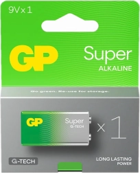 Alkáli elem 9V GP Super