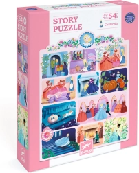 DJECO Mesepuzzle Hamupipőke - 54 darab