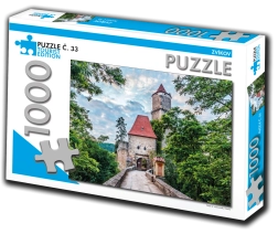 Puzzle Tourist Edition Zvíkov 1000 darab