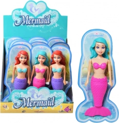 sellő baba mozgó uszonnyal 18 cm