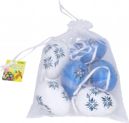 Dekoratív műanyag tojások, vegyes