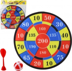 Tépőzáras tábla pontozással