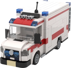 Brixies Plus mentőautó hordággyal, 430 darab