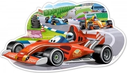 Gyerek maxi puzzle 12 darabos – RACING BOLIDE (CASTORLAND)