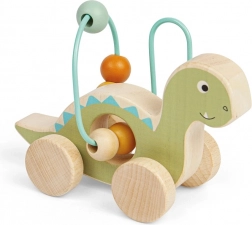 Diplodocus kerekeken gyöngylabirintussal