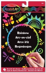 Csillogó karcolós szivárványos tábla