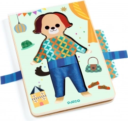 Djeco fa kutyaruháztató készlet