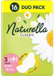 naturella classic maxi szárnyas betétek, 16 db