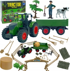 Mini tanya traktor állatokkal és eszközökkel a Woopie-tól