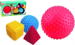 LITTLE HERO szenzoros geometriai formakészlet, 4 db