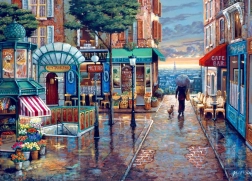 Puzzle esős nappali séta, 500 darab