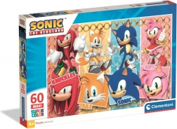 Clementoni puzzle Sonic sün MAXI 60 darab