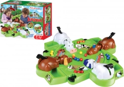 Ügyességi társasjáték ÉHES ÁLLATKÁK – farm és golyócskák