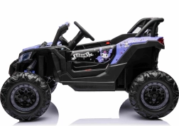 Gyerek elektromos buggy autó 4x4 KUROMI – lila