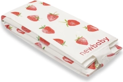 New Baby Basic Strawberry utazó pelenkázó alátét