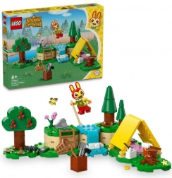 Lego Animal Crossing kültéri szórakozás Bunnie-val – kemping készlet gyerekeknek
