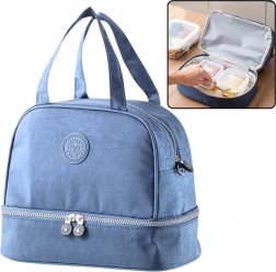 Szendvicsek szigetelt termotáska kék