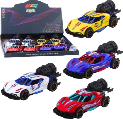 Sportautó fénnyel, hanggal és füsthatással 1:36