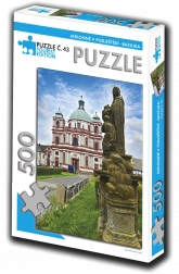 Jablonné v Podještědí – bazilika, turisztikai kiadás, 500 darabos puzzle