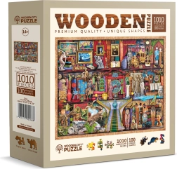 WOODEN CITY Fa puzzle Múzeumi polc 1010 darab