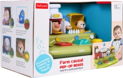 Interaktív ugráló állatkák farm a legkisebbeknek