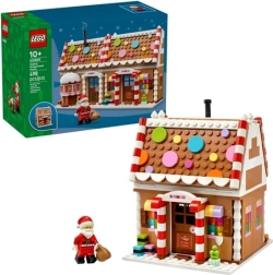 LEGO Iconic karácsonyi mézeskalács házikó