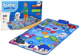 Oktató táncszőnyeg Interaktív óceáni hangokkal