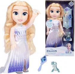 Éneklő DISNEY PRINCESS Elsa Jégvarázs baba 35 cm kiegészítőkkel
