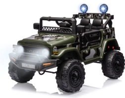 Elektromos Toyota FJ Cruiser Army gyerekautó