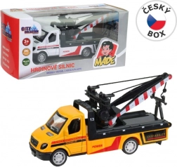 Vontató autó City Collection, felhúzós, 10,5 cm