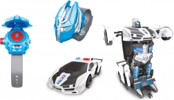 Óravezetésű RC Autorobot 24 cm