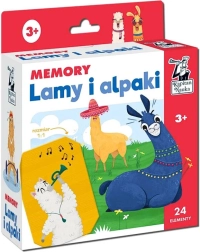 Memóriajáték lámákkal és alpakákkal 3+