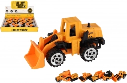 Mini építő járművek fém/műanyag 7 cm szabadon futó vegyes típusok