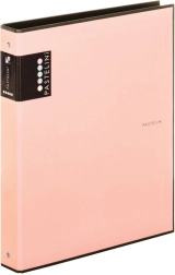 PASTELINI A4 gyűrűs dosszié, barack színű, 4 gyűrűvel