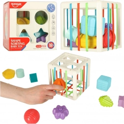 Elasztikus szenzoros kocka formabedobóval