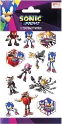 SONIC ideiglenes tetoválás – öntapadós motívumkészlet