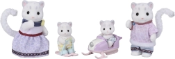 Sylvanian Families hóleopárd család hórobogóval és sílécekkel